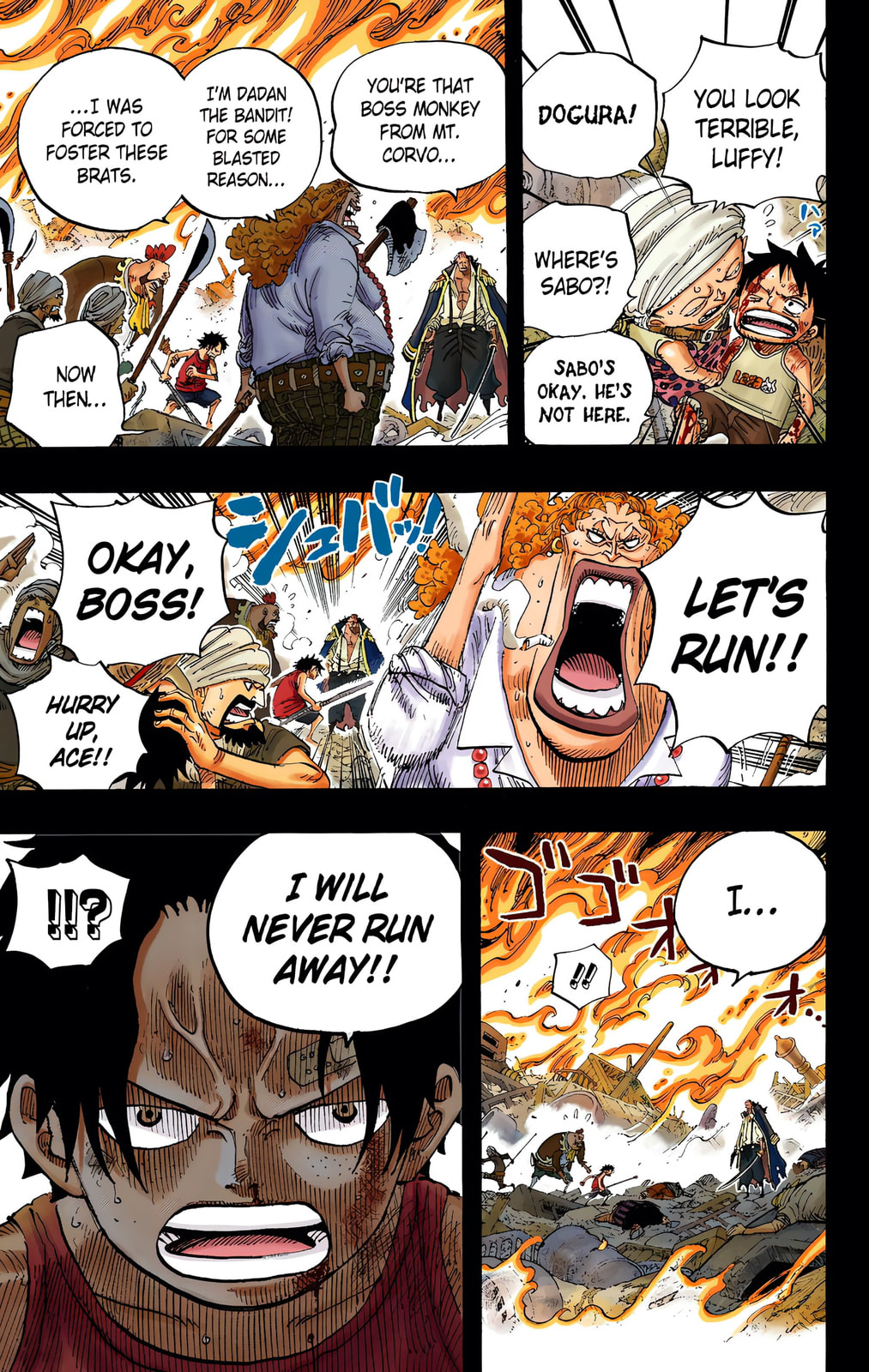 Read One Piece (Colored) chapter 587 image 10 on Lezhin