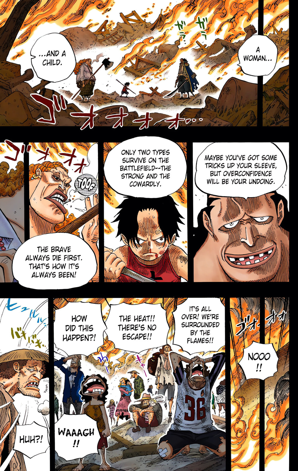 Read One Piece (Colored) chapter 587 image 12 on Lezhin