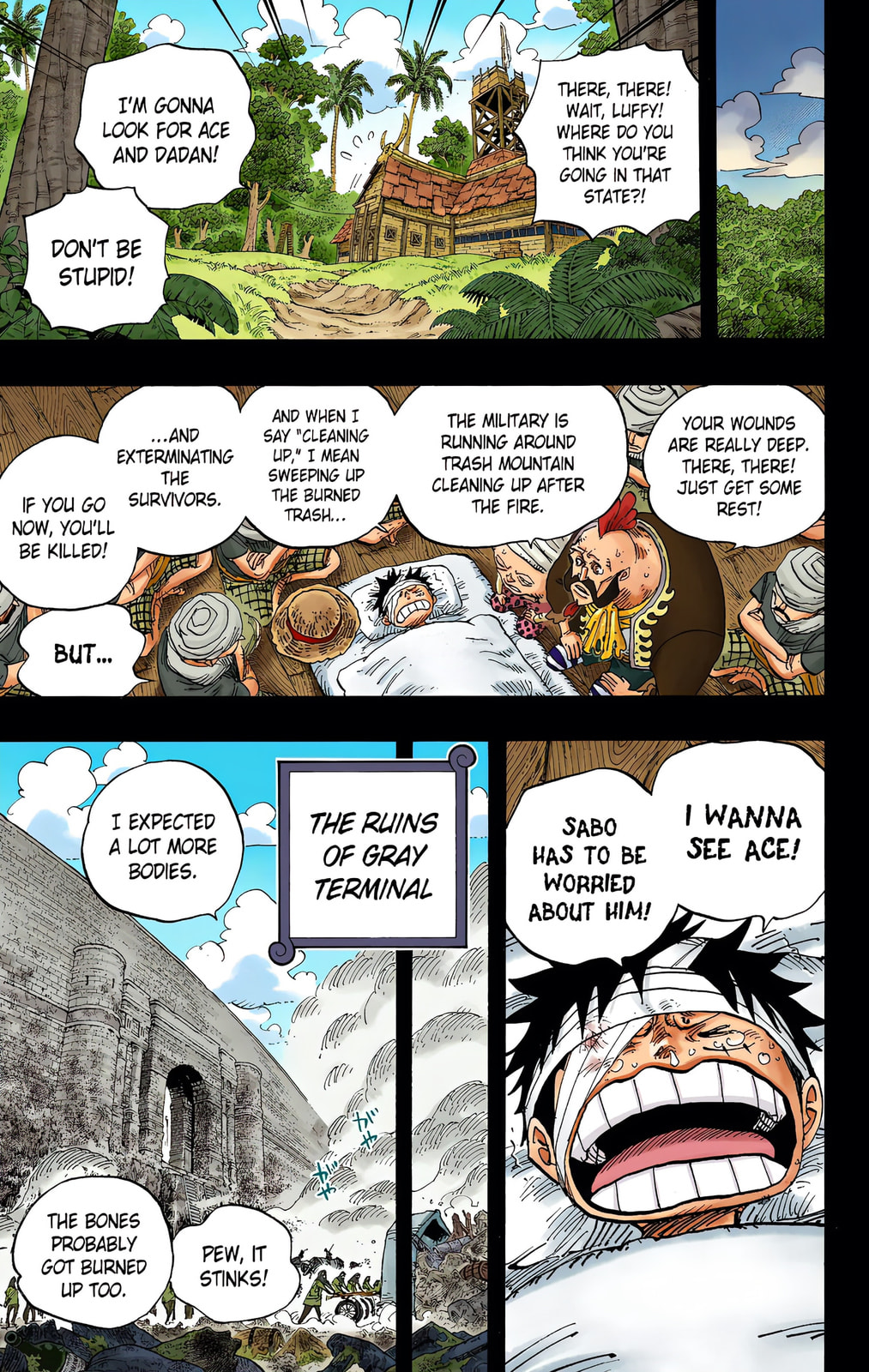 Read One Piece (Colored) chapter 587 image 16 on Lezhin