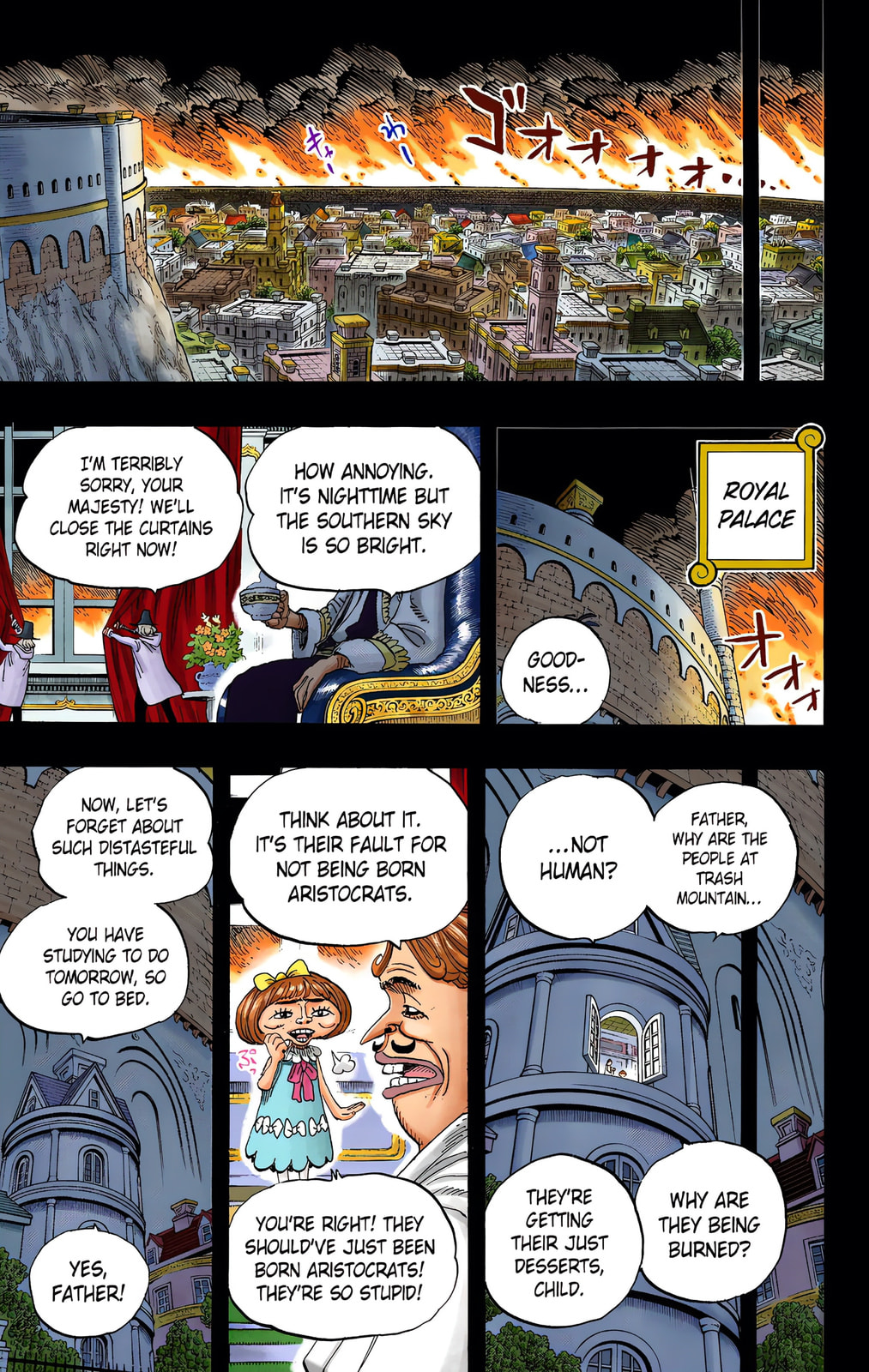 Read One Piece (Colored) chapter 587 image 2 on Lezhin
