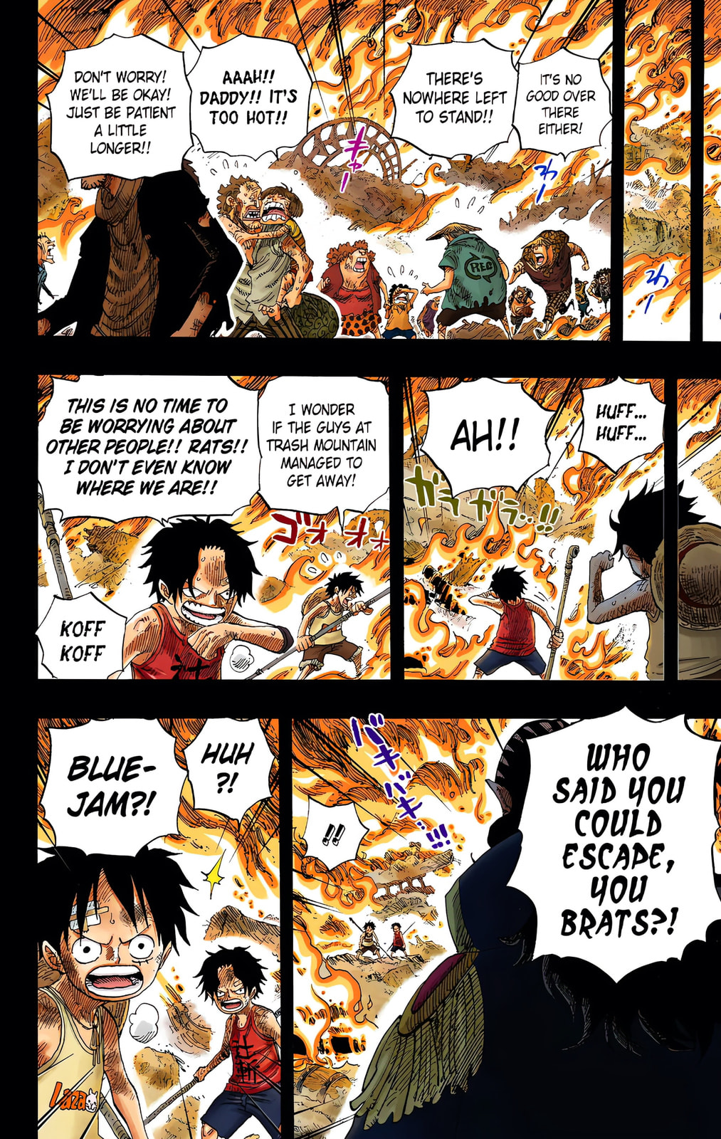 Read One Piece (Colored) chapter 587 image 3 on Lezhin