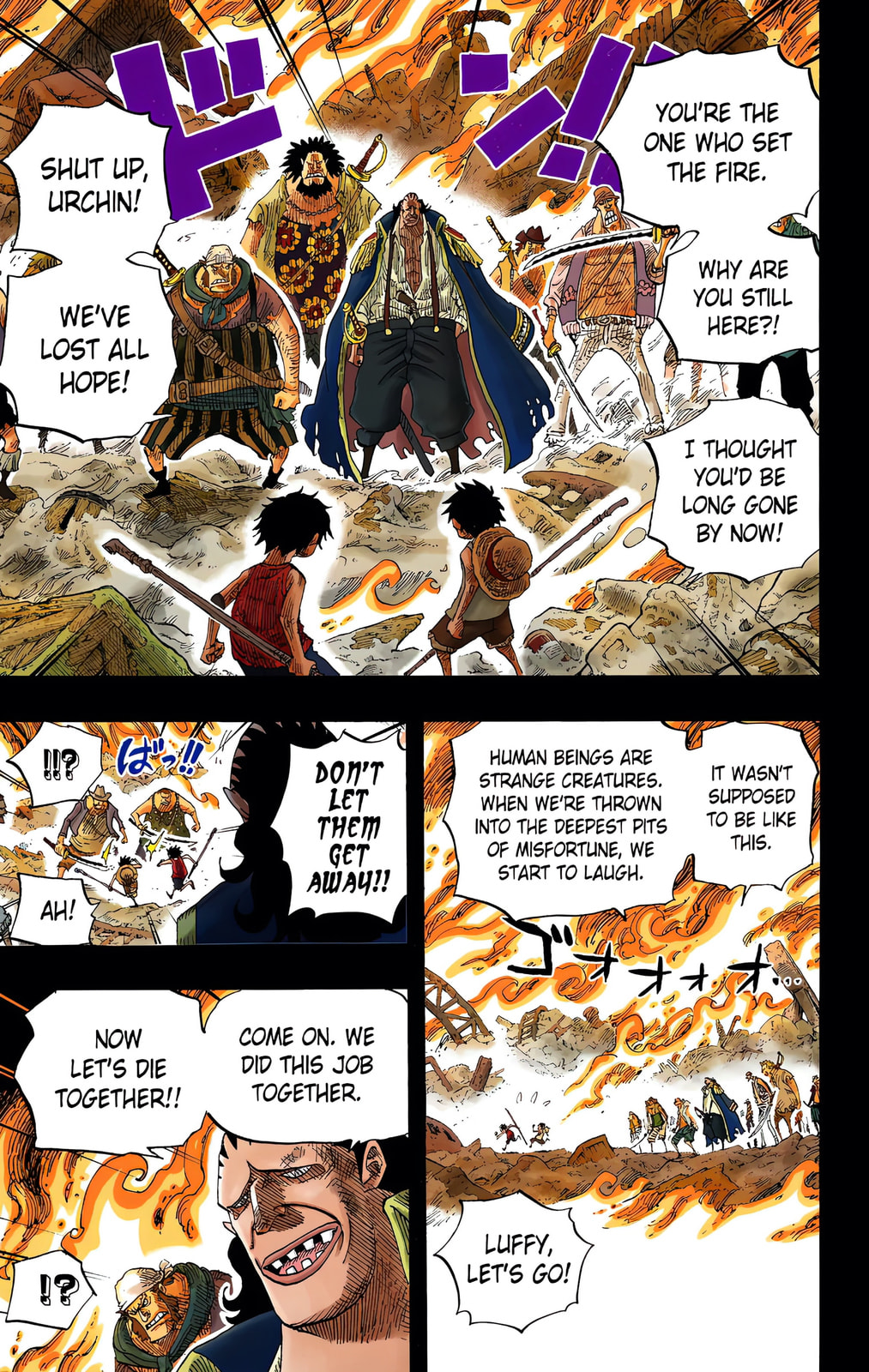 Read One Piece (Colored) chapter 587 image 4 on Lezhin
