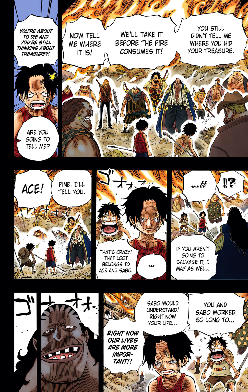 Read One Piece (Colored) chapter 587 image 5 on Lezhin