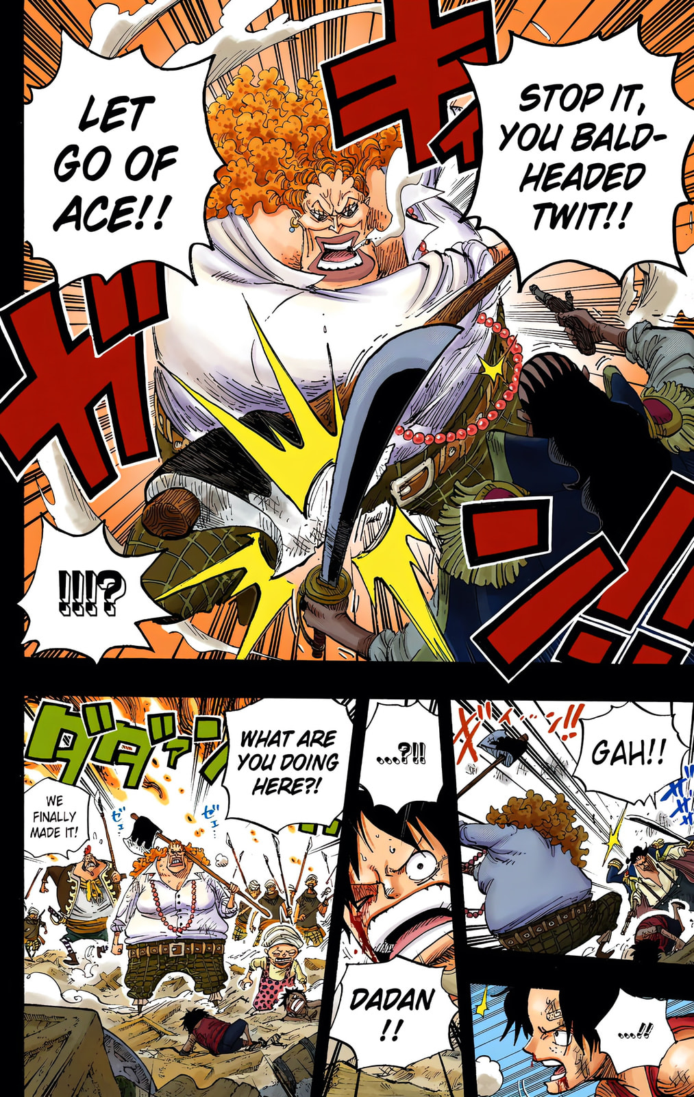 Read One Piece (Colored) chapter 587 image 9 on Lezhin