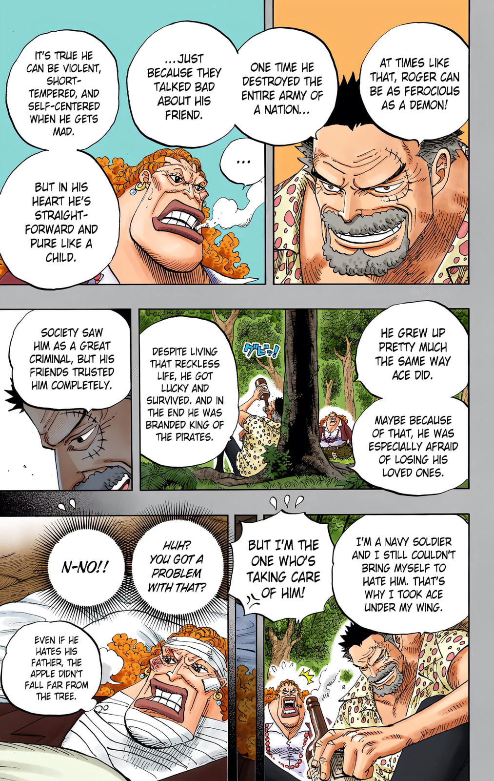 Read One Piece (Colored) chapter 588 image 12 on Lezhin