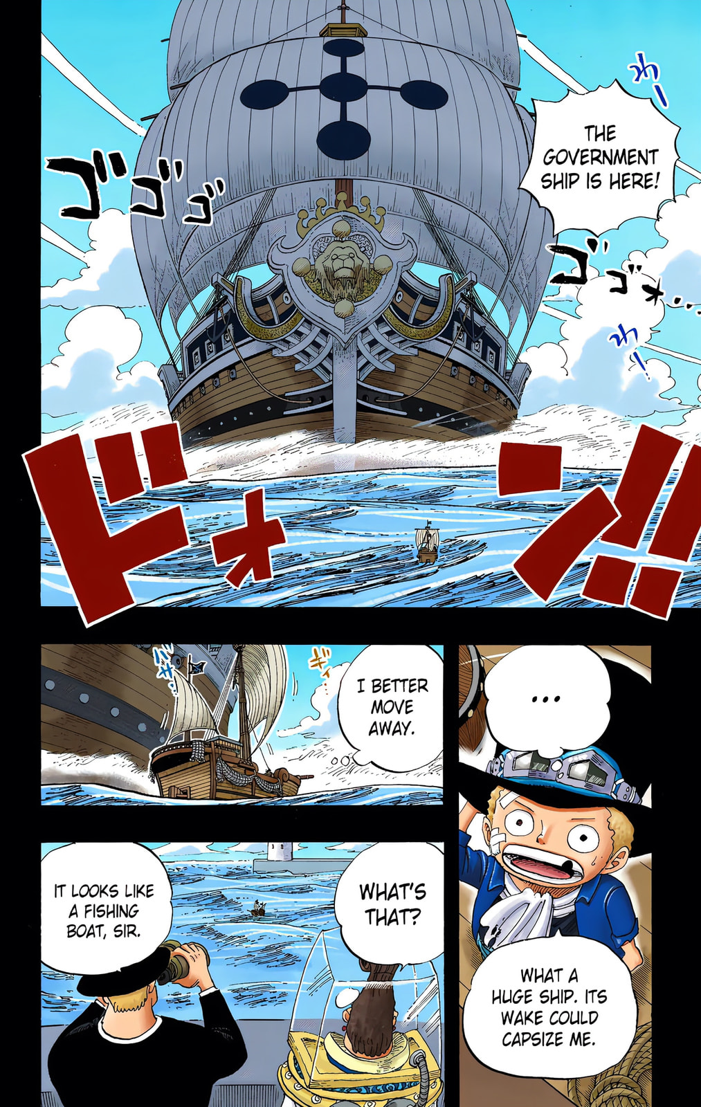 Read One Piece (Colored) chapter 588 image 3 on Lezhin