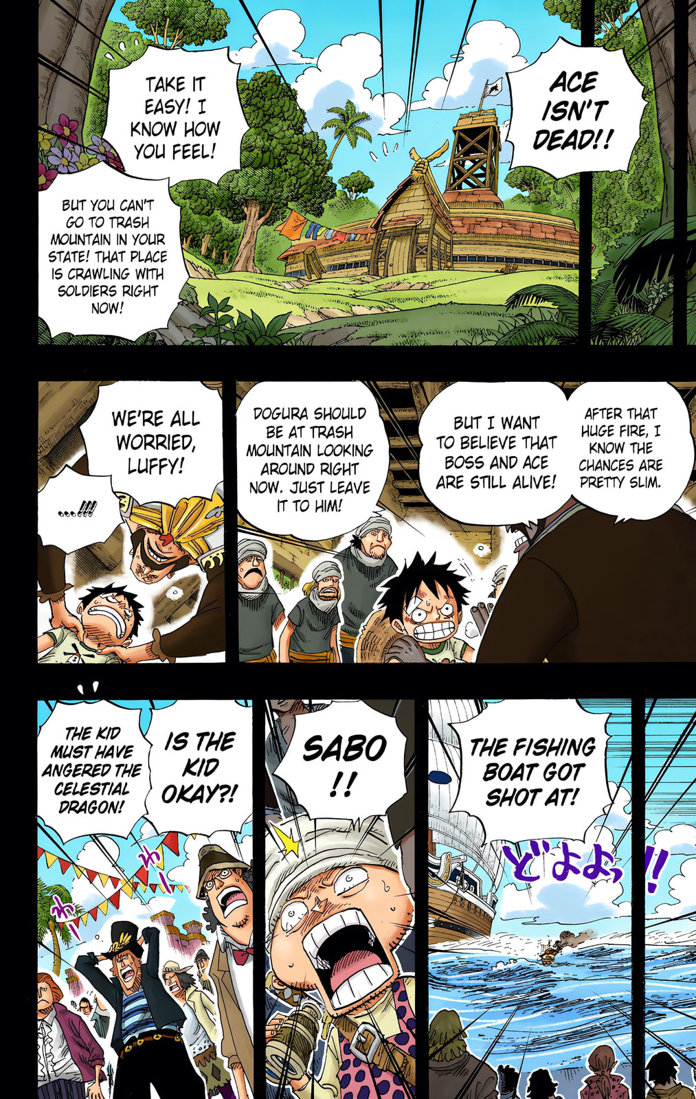 Read One Piece (Colored) chapter 588 image 5 on Lezhin