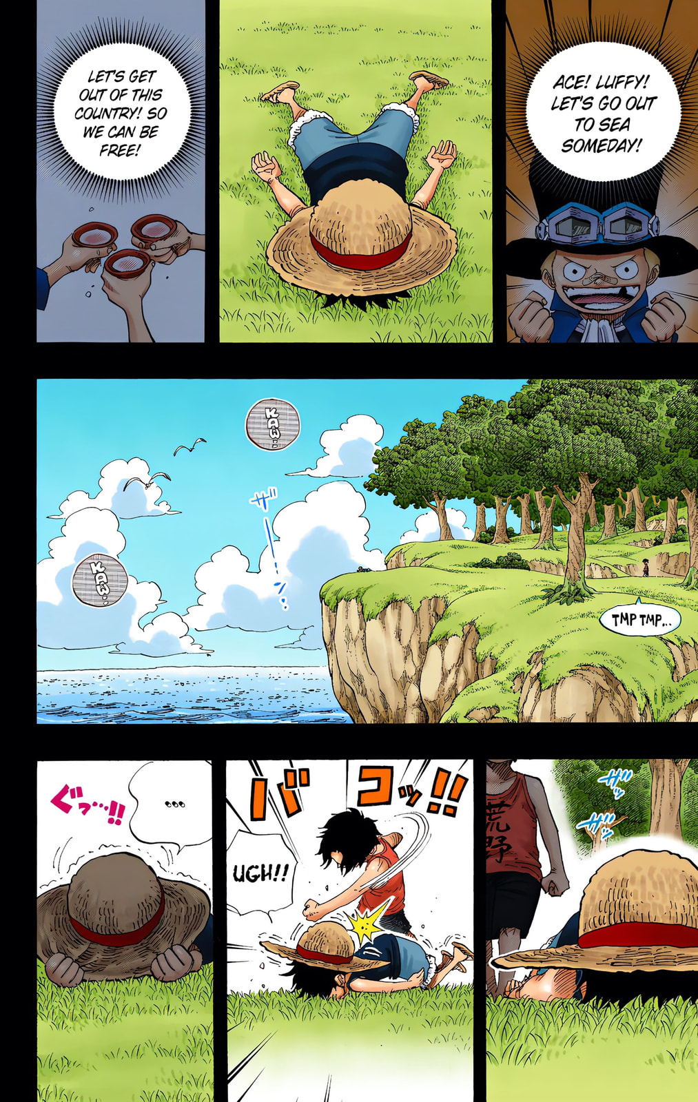 Read One Piece (Colored) chapter 589 image 1 on Lezhin