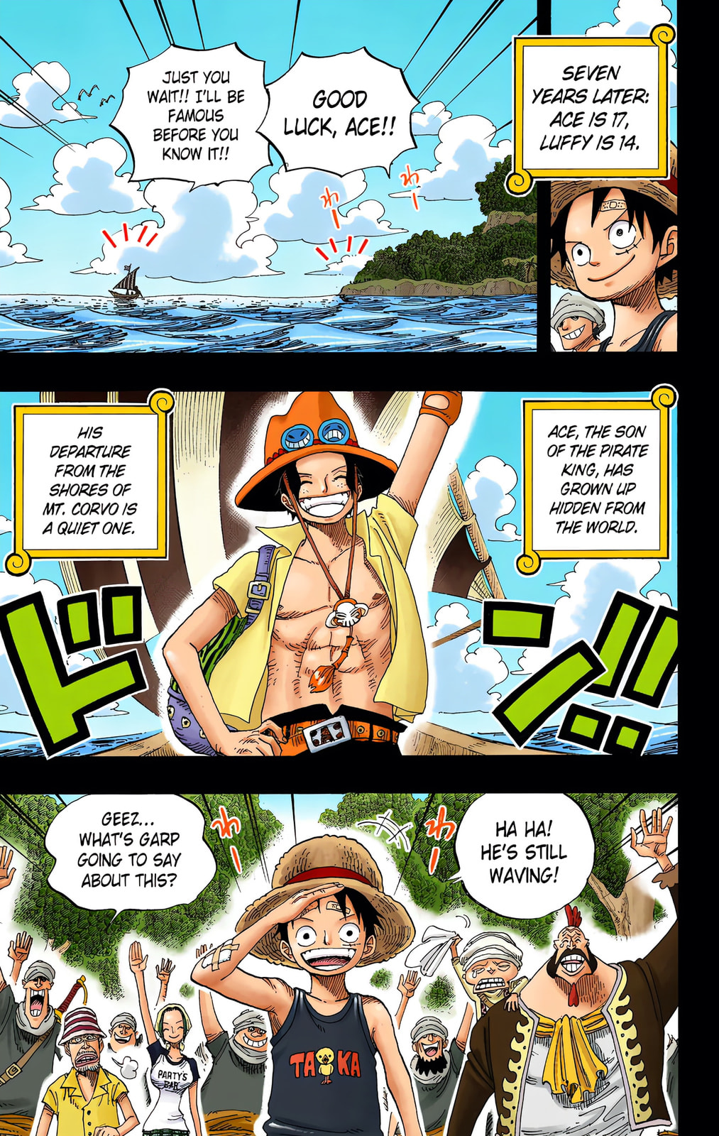 Read One Piece (Colored) chapter 589 image 12 on Lezhin