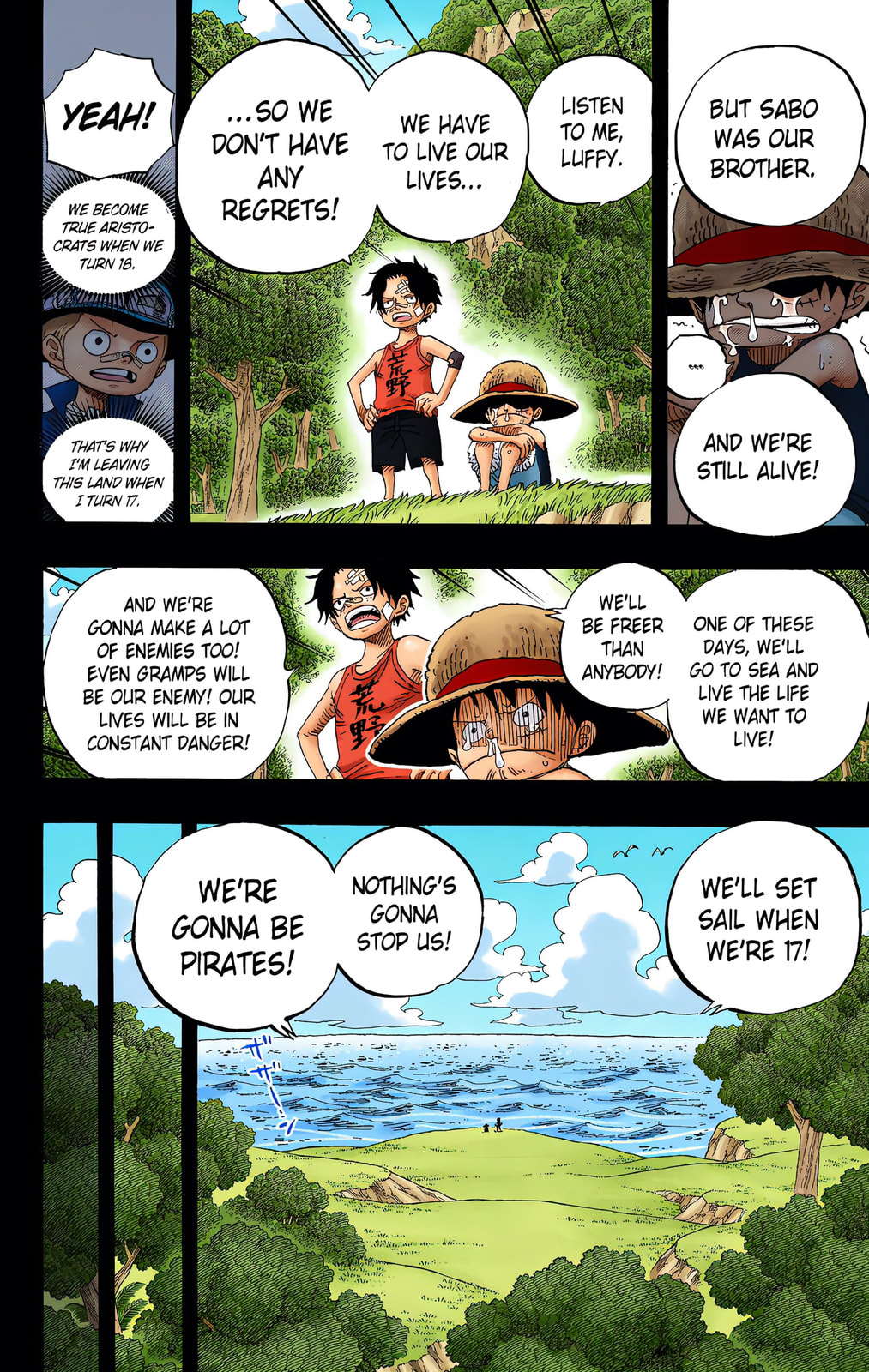 Read One Piece (Colored) chapter 589 image 5 on Lezhin