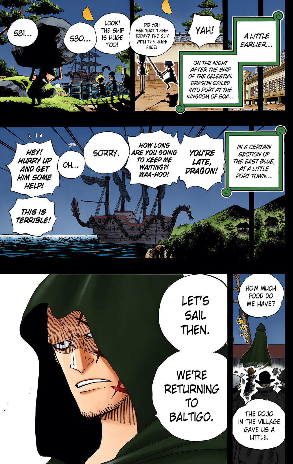 Read One Piece (Colored) chapter 589 image 6 on Lezhin