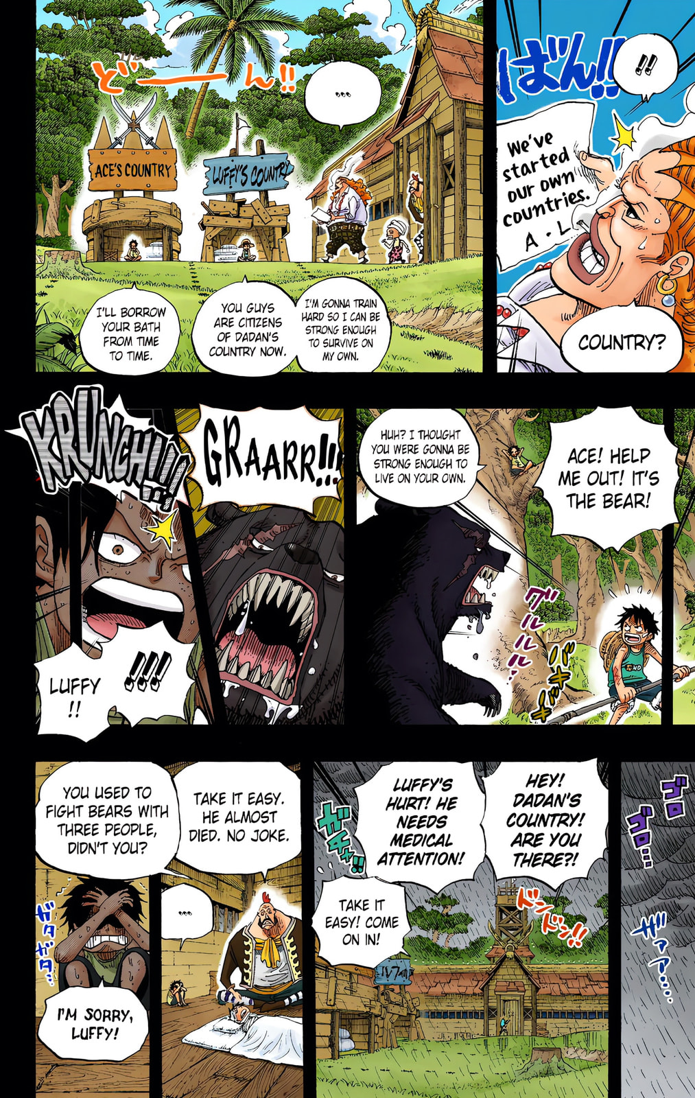 Read One Piece (Colored) chapter 589 image 9 on Lezhin
