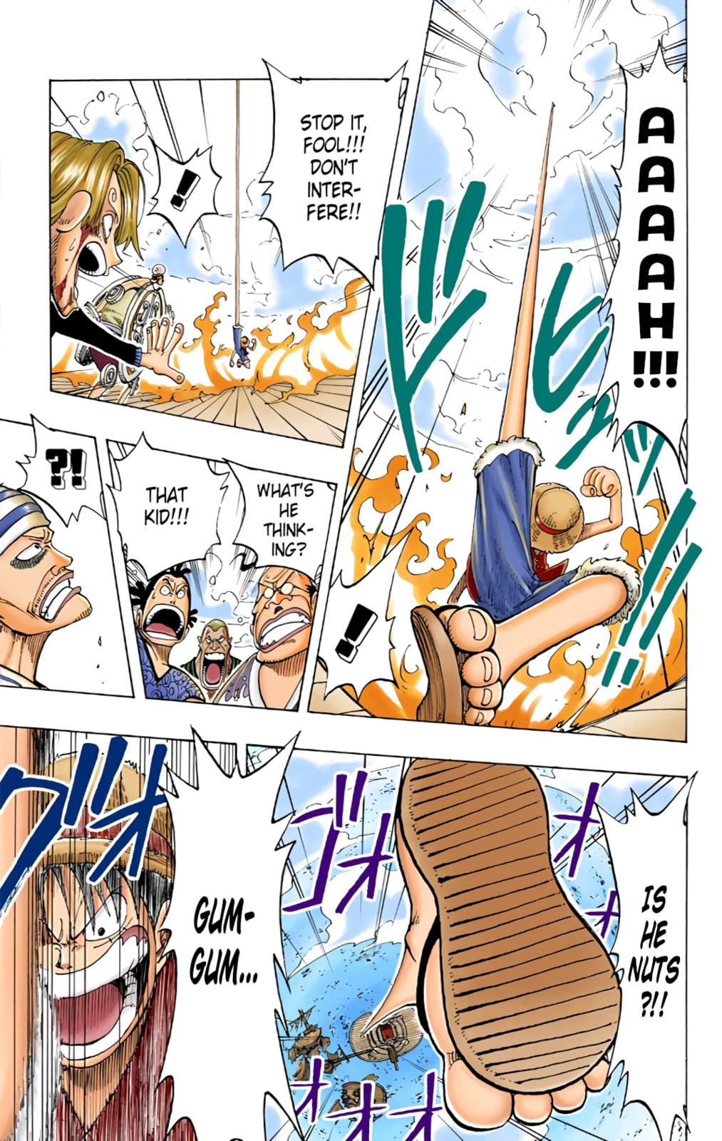 Read One Piece (Colored) chapter 59 image 8 on Lezhin