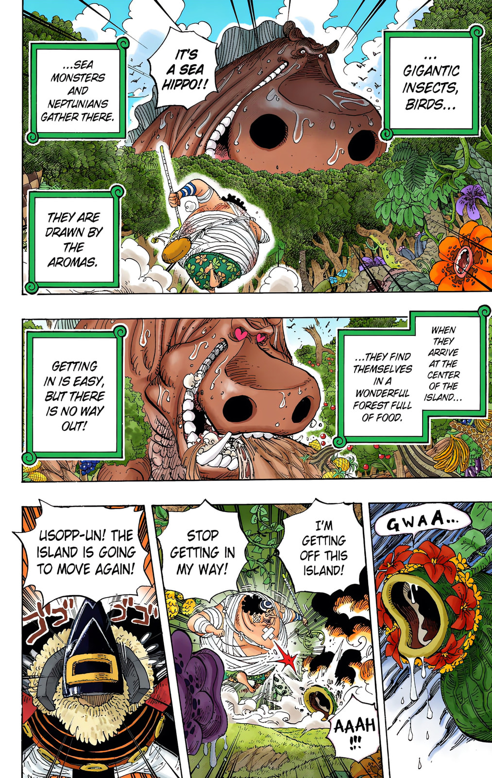 Read One Piece (Colored) chapter 591 image 13 on Lezhin
