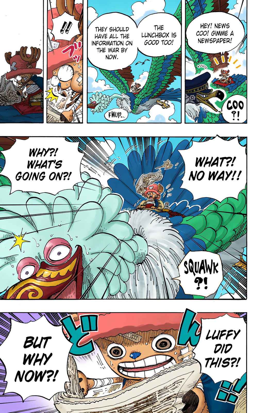 Read One Piece (Colored) chapter 591 image 18 on Lezhin