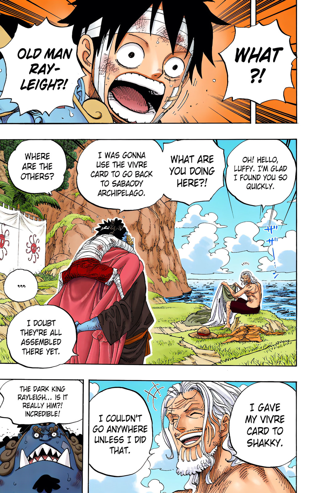 Read One Piece (Colored) chapter 591 image 4 on Lezhin