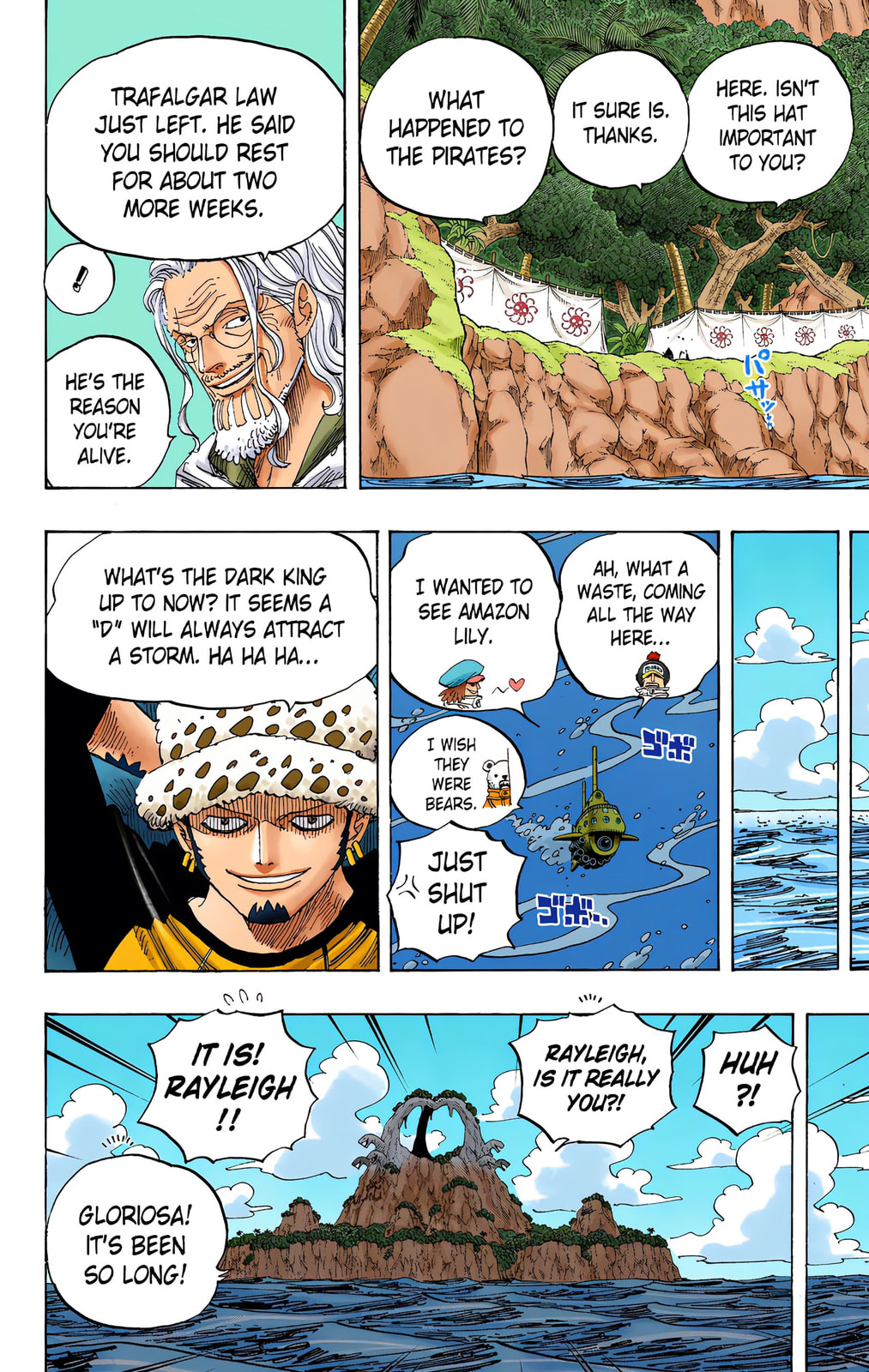 Read One Piece (Colored) chapter 591 image 5 on Lezhin