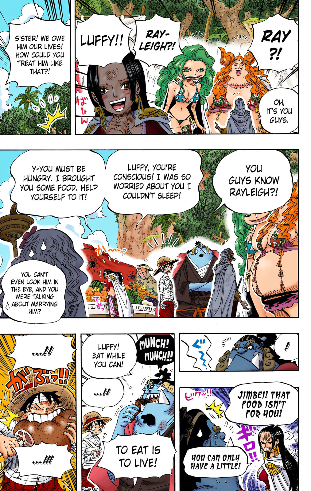 Read One Piece (Colored) chapter 591 image 6 on Lezhin