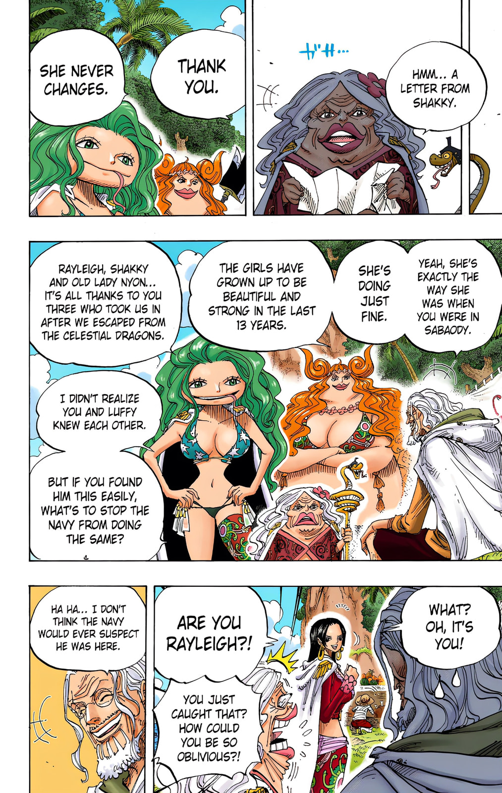 Read One Piece (Colored) chapter 591 image 7 on Lezhin