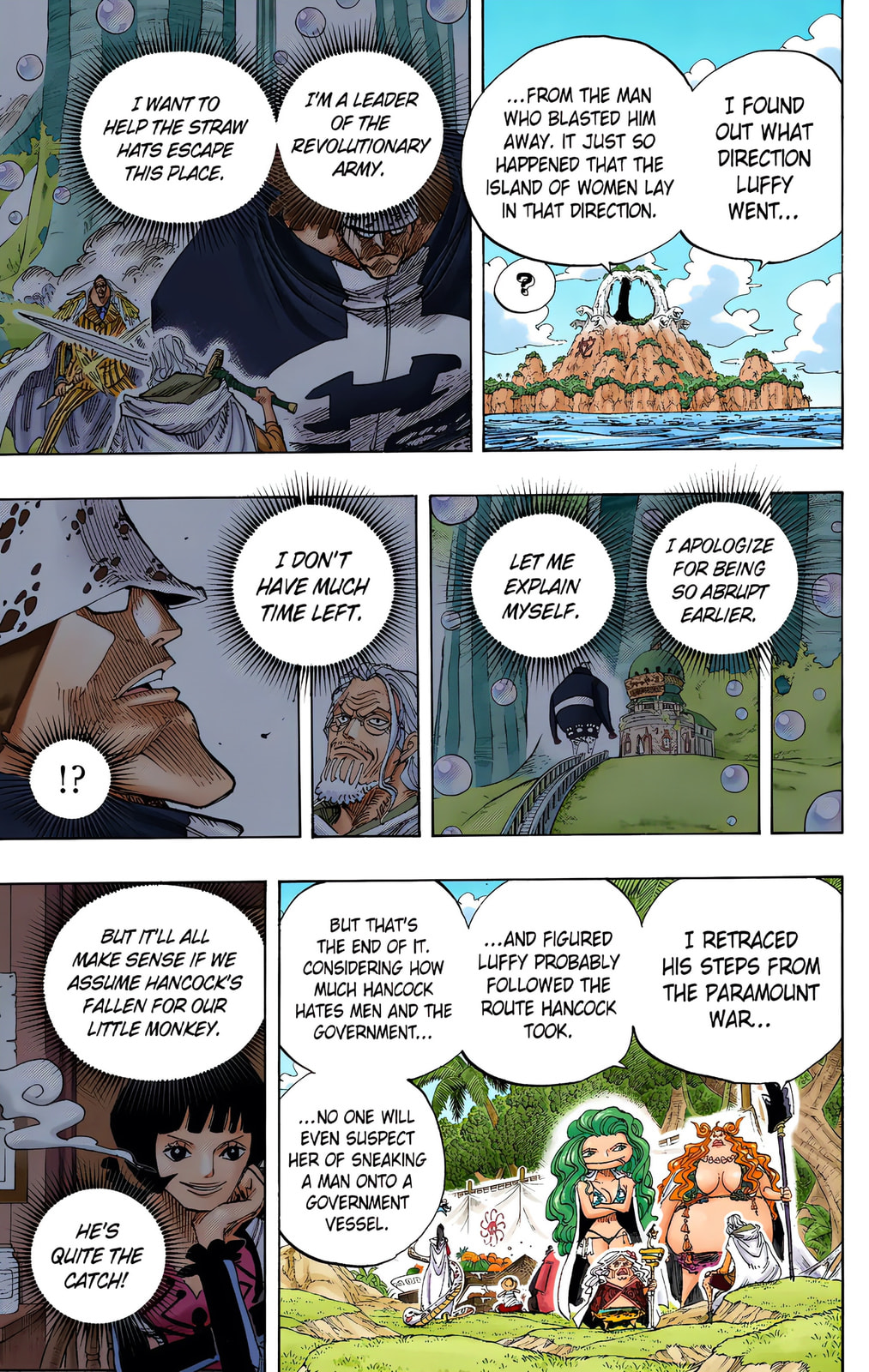 Read One Piece (Colored) chapter 591 image 8 on Lezhin