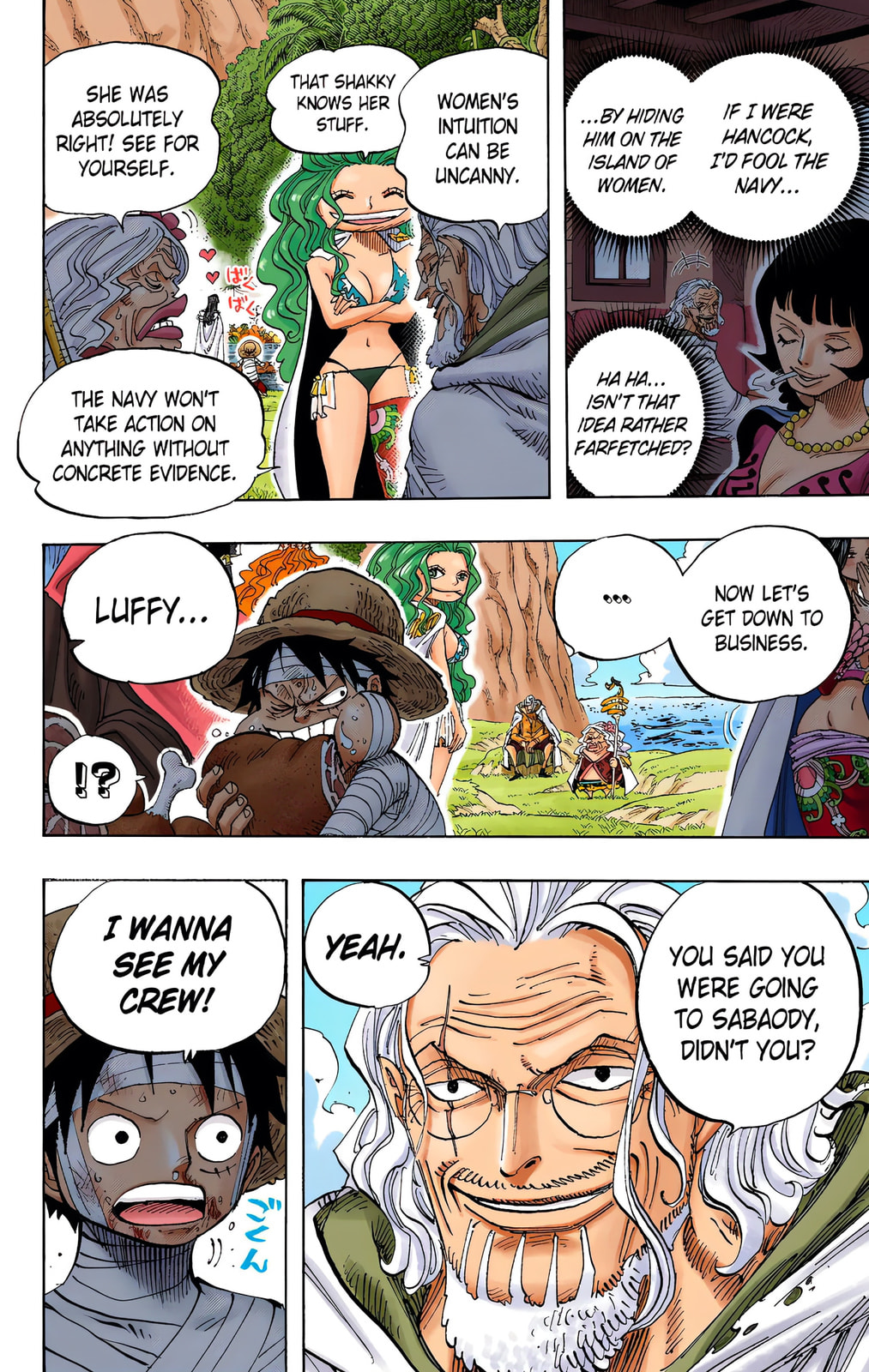Read One Piece (Colored) chapter 591 image 9 on Lezhin