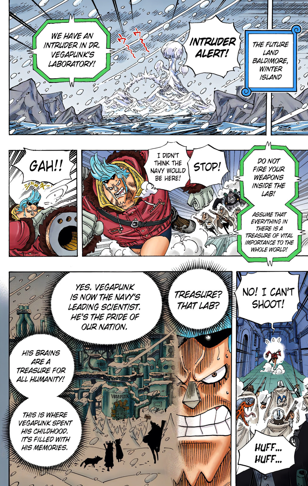 Read One Piece (Colored) chapter 592 image 11 on Lezhin