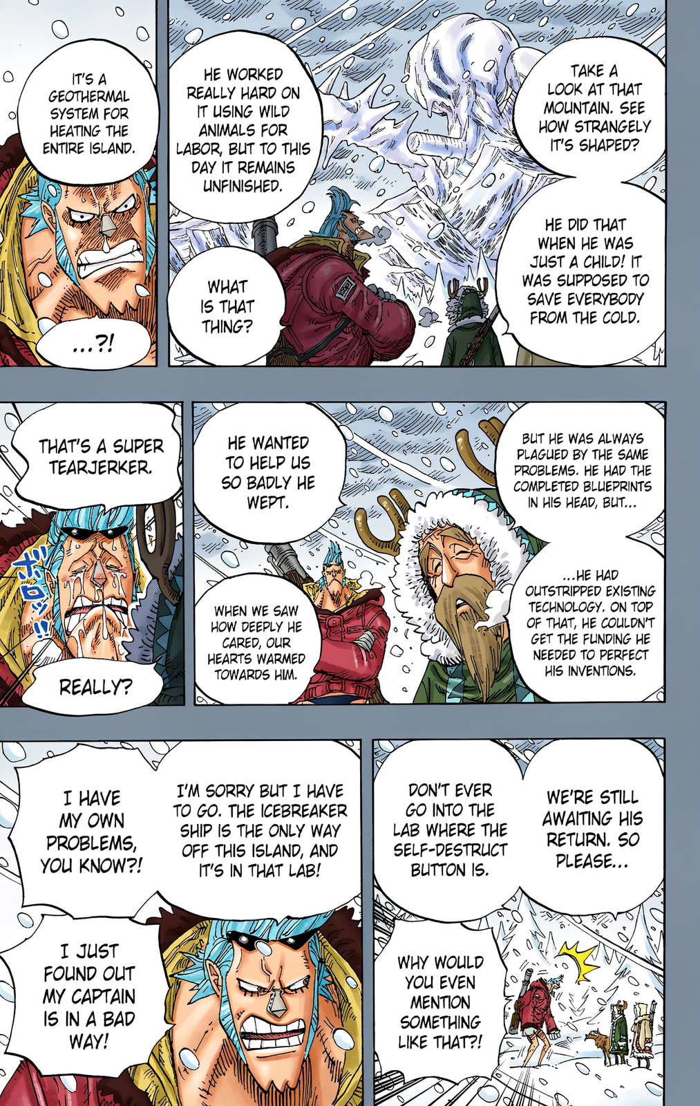 Read One Piece (Colored) chapter 592 image 12 on Lezhin