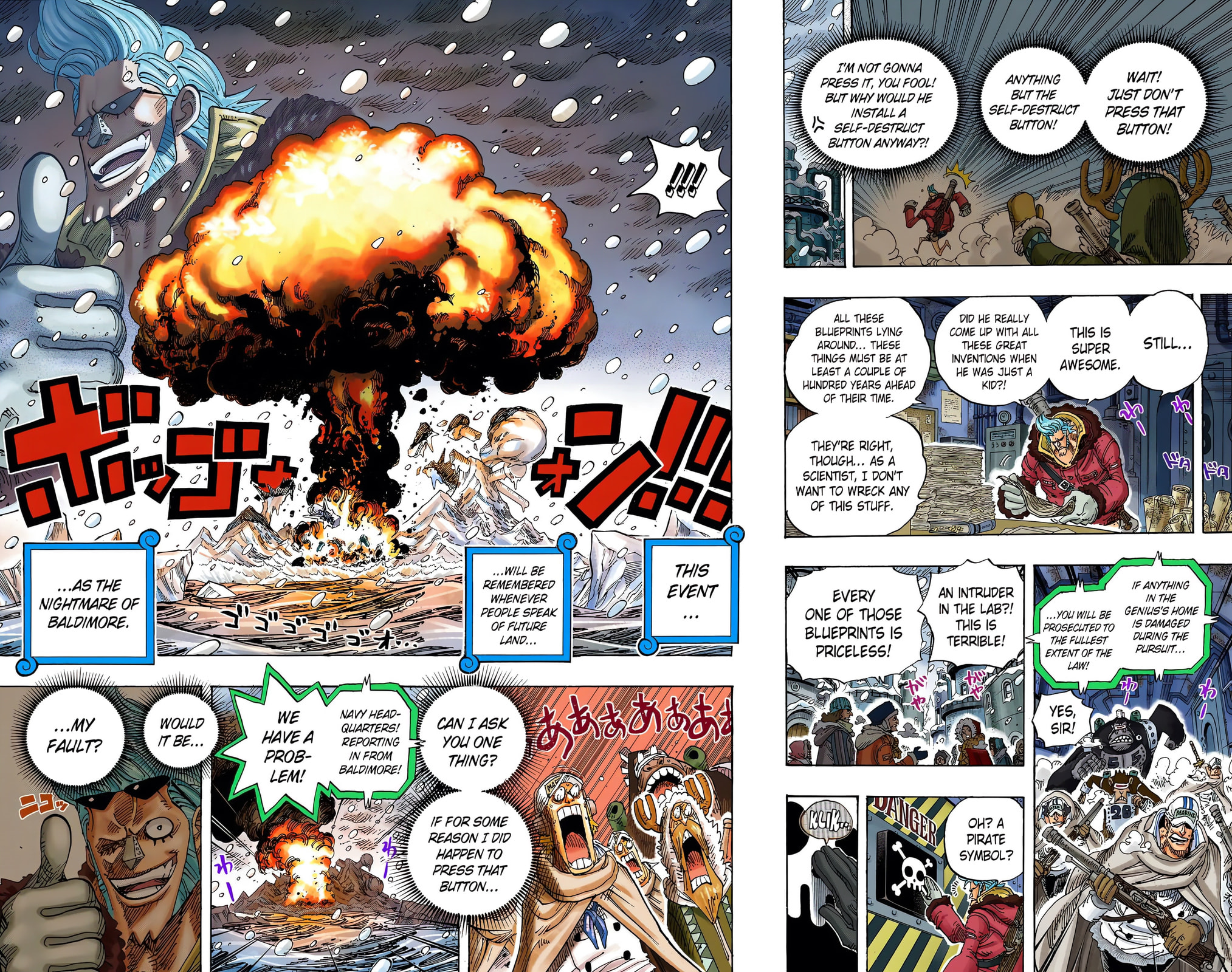 Read One Piece (Colored) chapter 592 image 13 on Lezhin