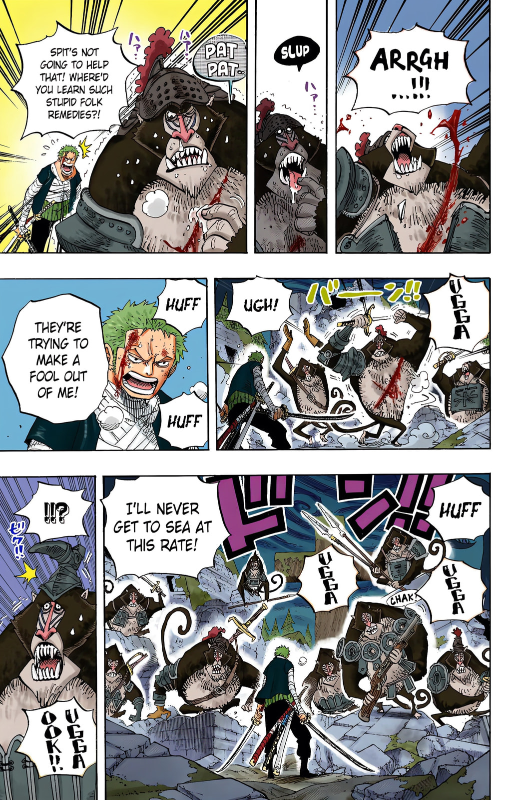 Read One Piece (Colored) chapter 592 image 4 on Lezhin