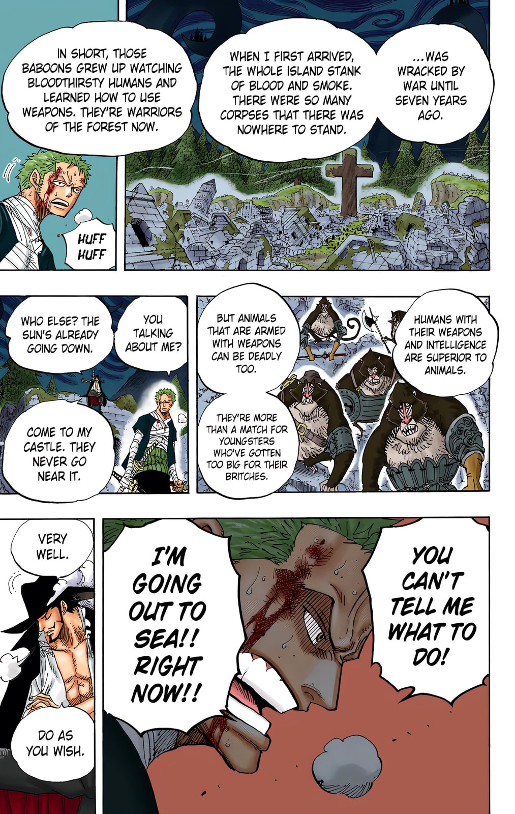 Read One Piece (Colored) chapter 592 image 6 on Lezhin