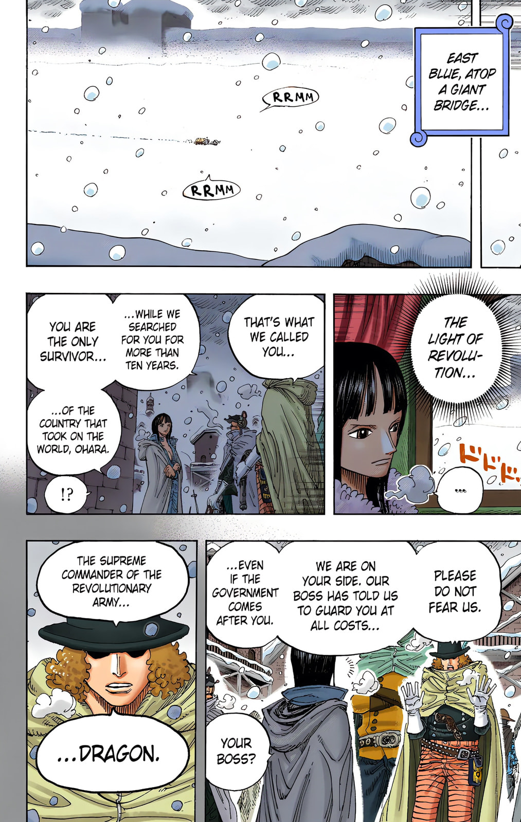 Read One Piece (Colored) chapter 593 image 1 on Lezhin
