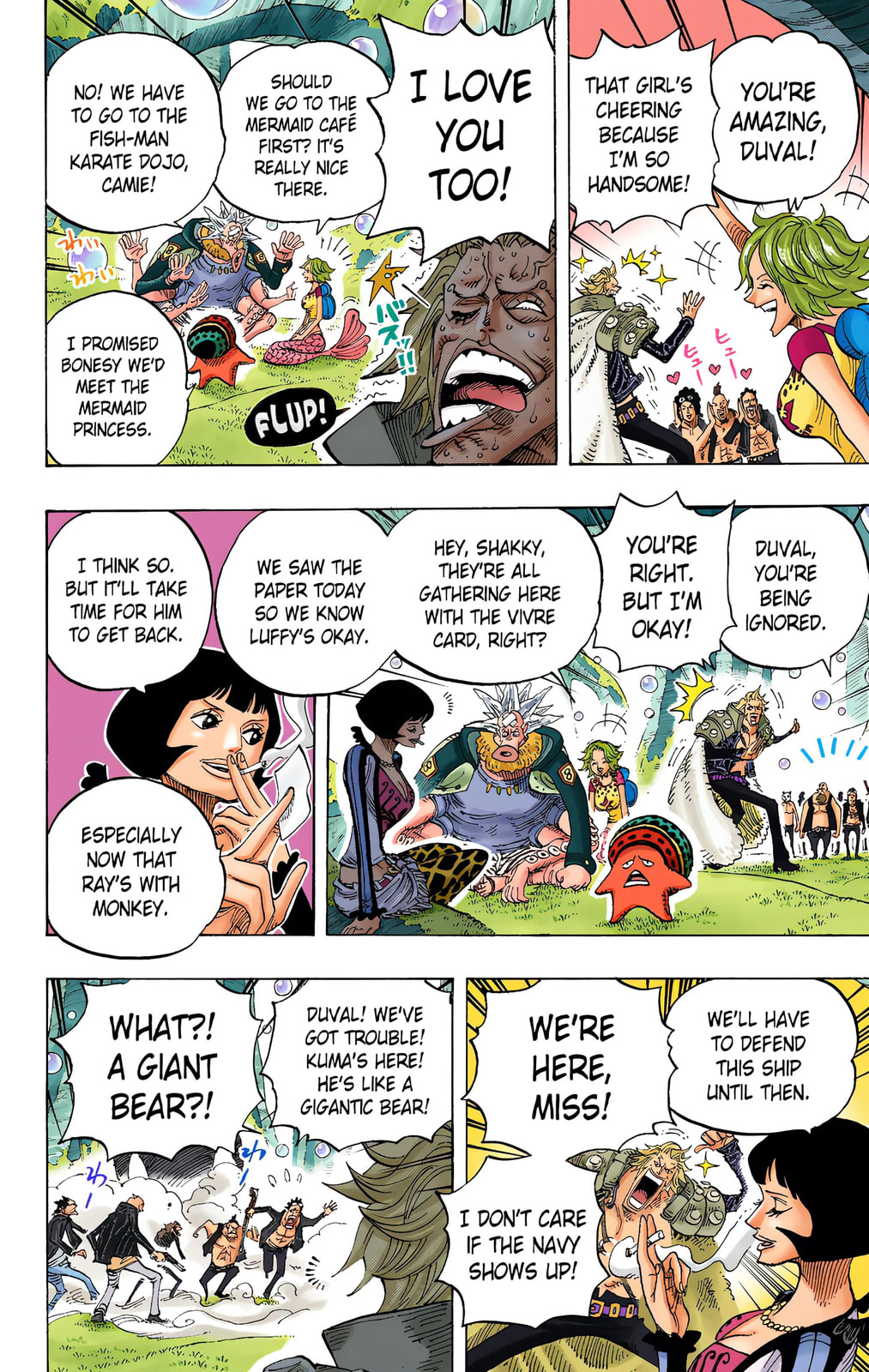 Read One Piece (Colored) chapter 593 image 13 on Lezhin