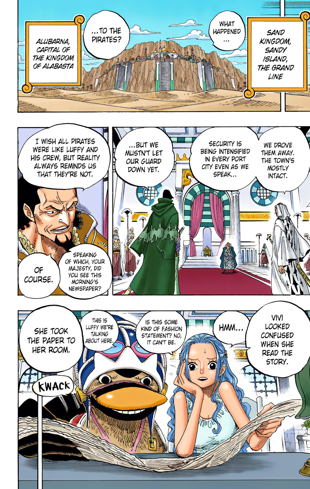 Read One Piece (Colored) chapter 593 image 15 on Lezhin