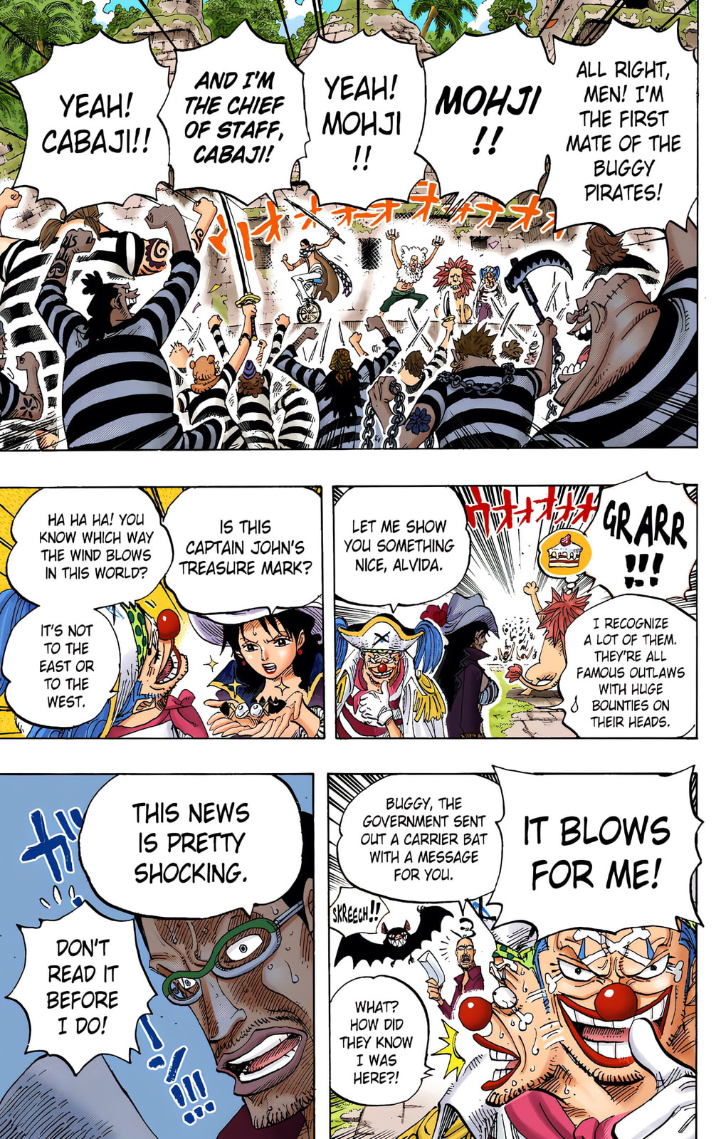 Read One Piece (Colored) chapter 593 image 18 on Lezhin
