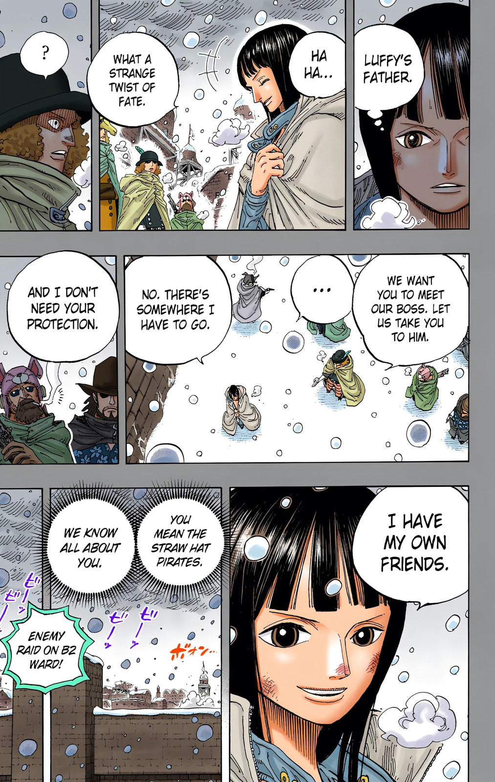 Read One Piece (Colored) chapter 593 image 2 on Lezhin
