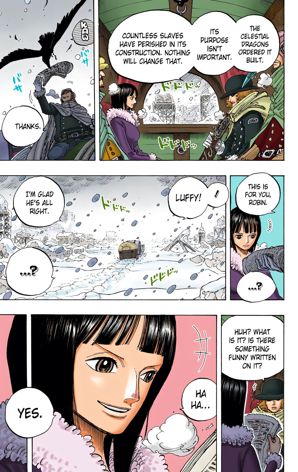 Read One Piece (Colored) chapter 593 image 4 on Lezhin