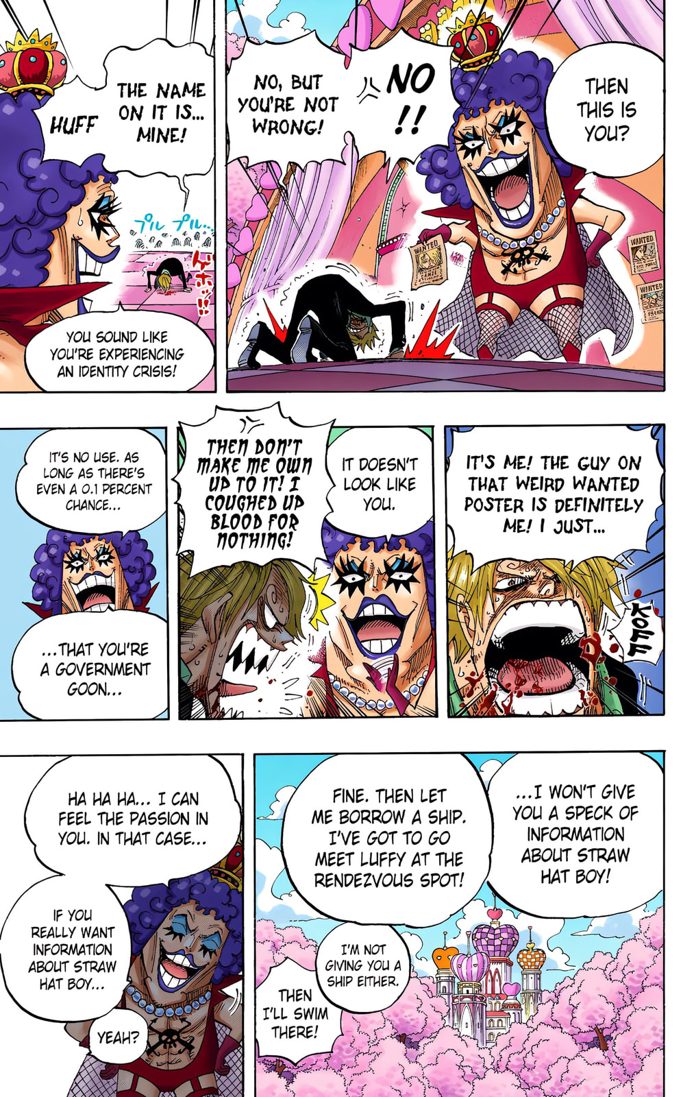 Read One Piece (Colored) chapter 593 image 6 on Lezhin