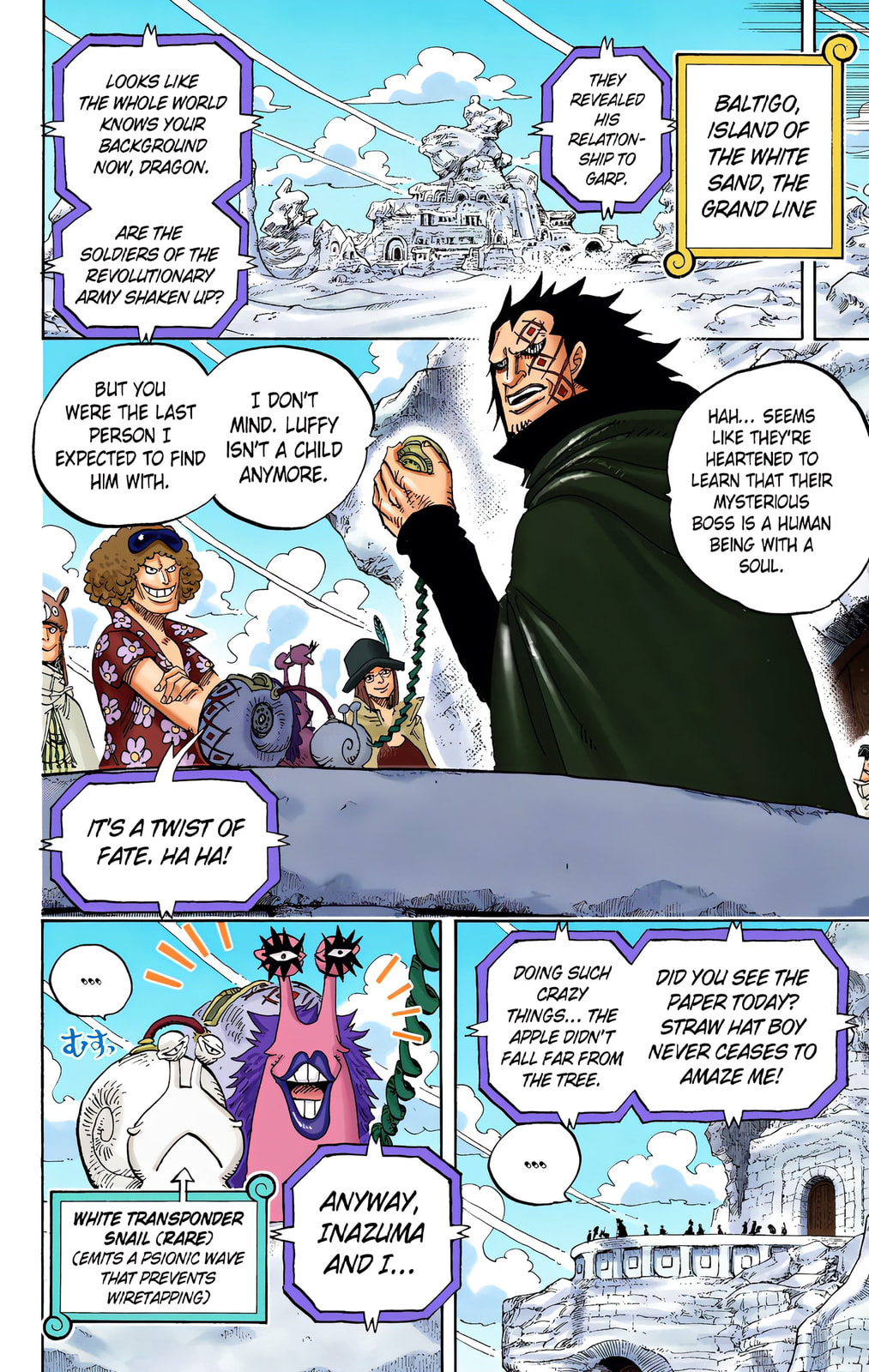 Read One Piece (Colored) chapter 593 image 9 on Lezhin