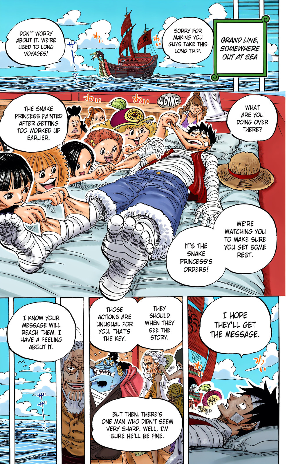 Read One Piece (Colored) chapter 594 image 13 on Lezhin