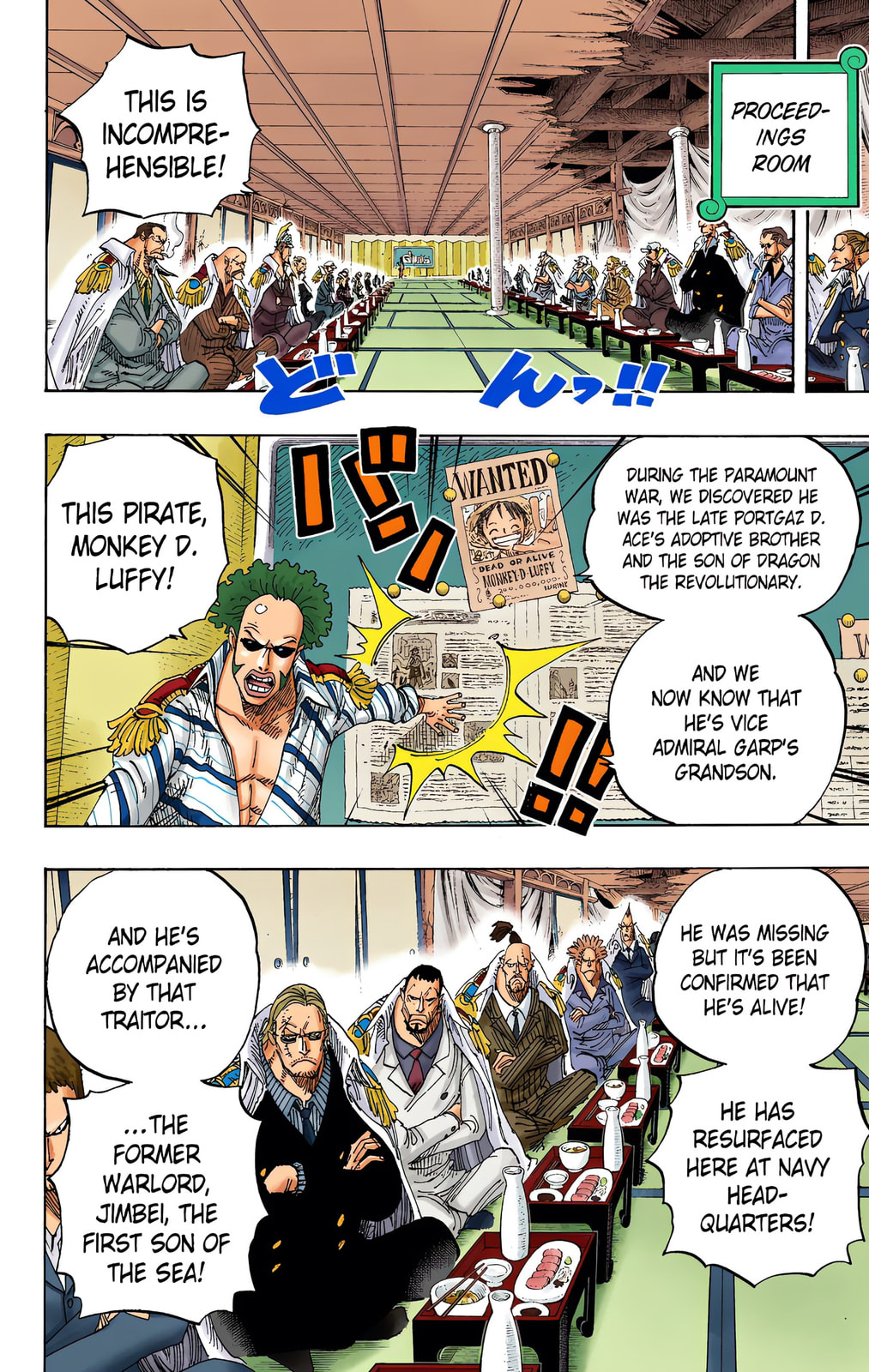 Read One Piece (Colored) chapter 594 image 6 on Lezhin