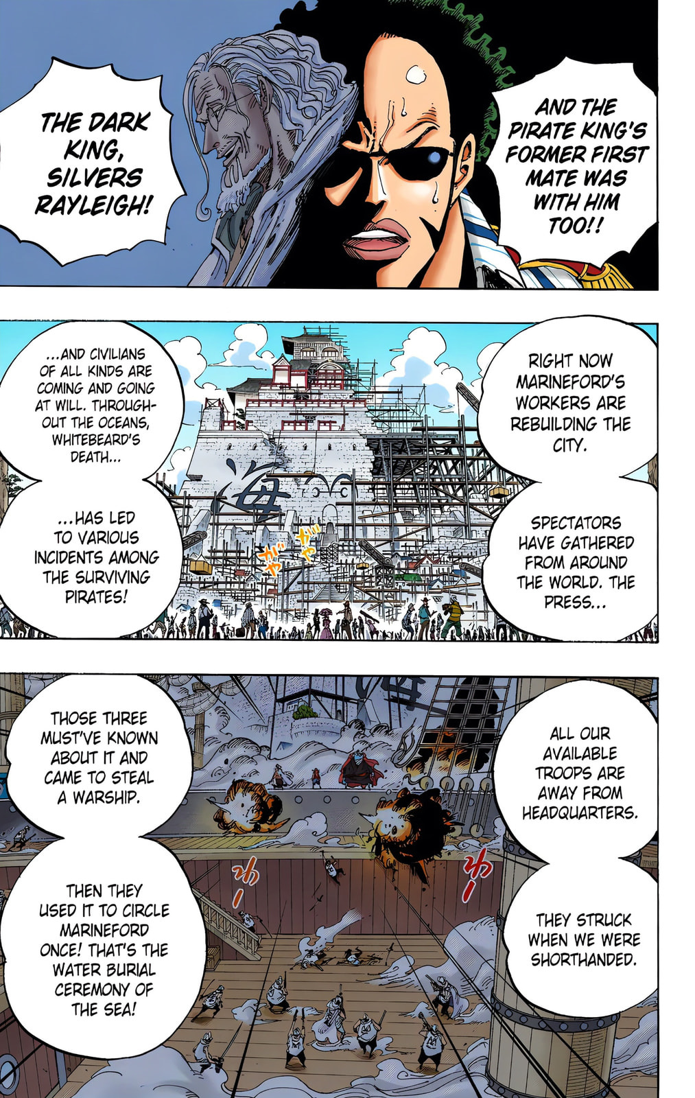 Read One Piece (Colored) chapter 594 image 7 on Lezhin