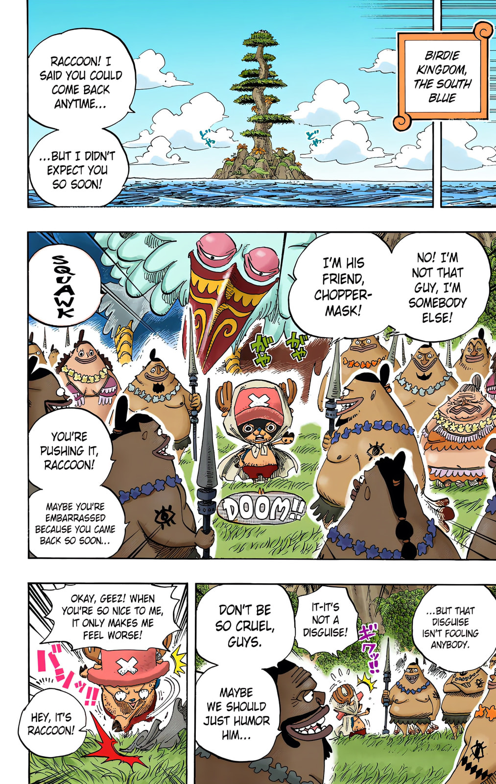 Read One Piece (Colored) chapter 595 image 10 on Lezhin