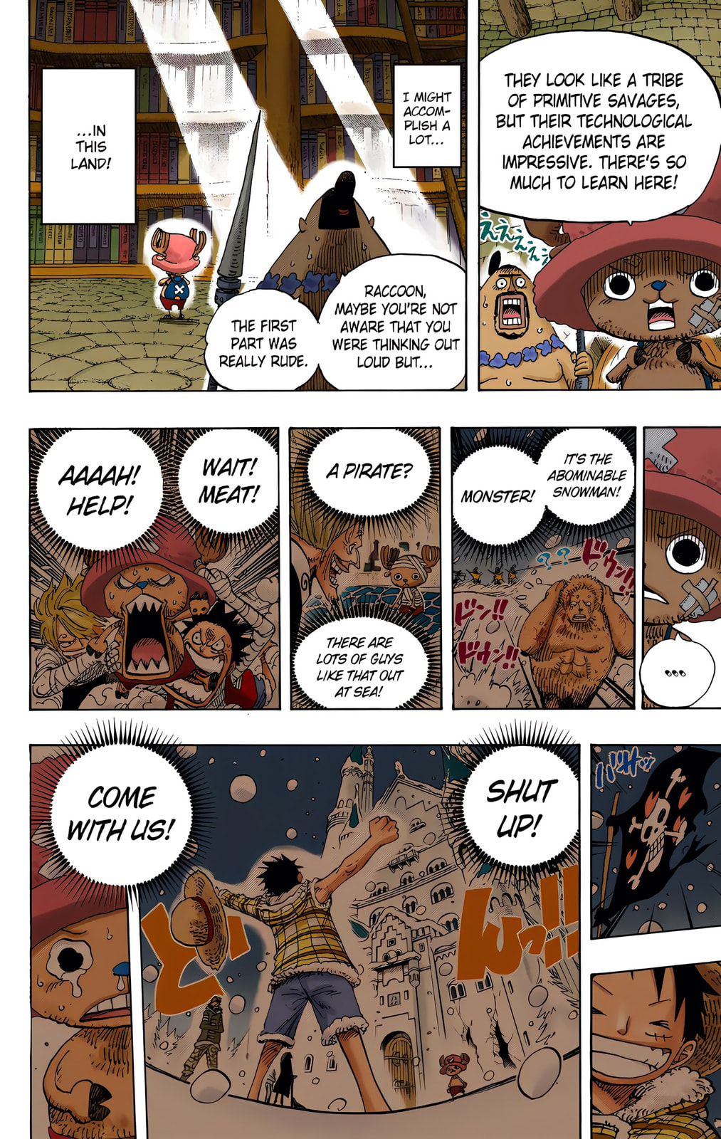 Read One Piece (Colored) chapter 595 image 12 on Lezhin