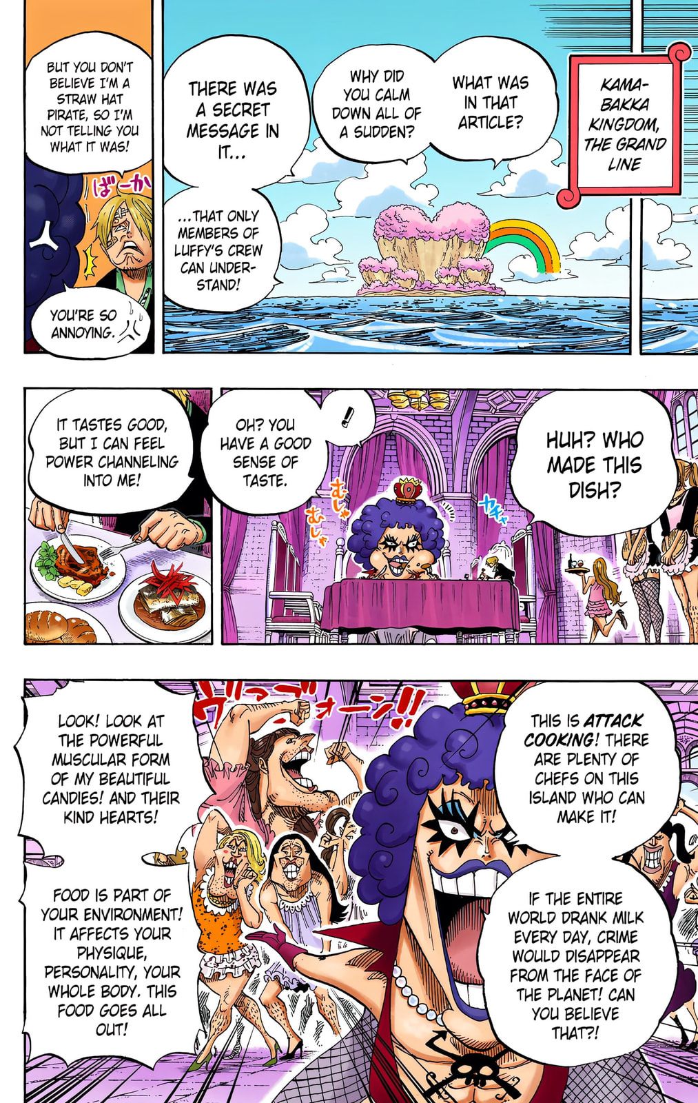 Read One Piece (Colored) chapter 595 image 14 on Lezhin