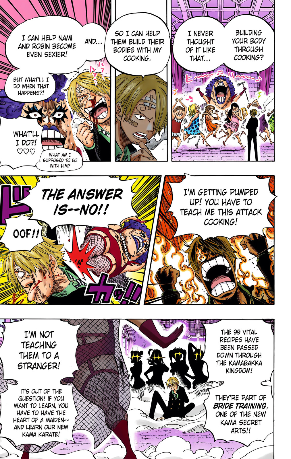 Read One Piece (Colored) chapter 595 image 15 on Lezhin