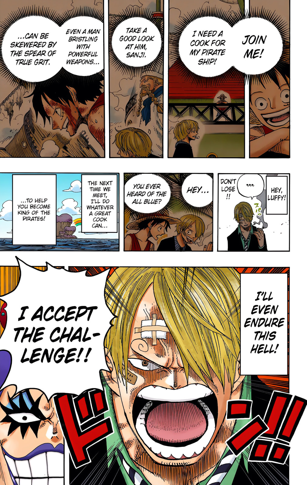 Read One Piece (Colored) chapter 595 image 17 on Lezhin