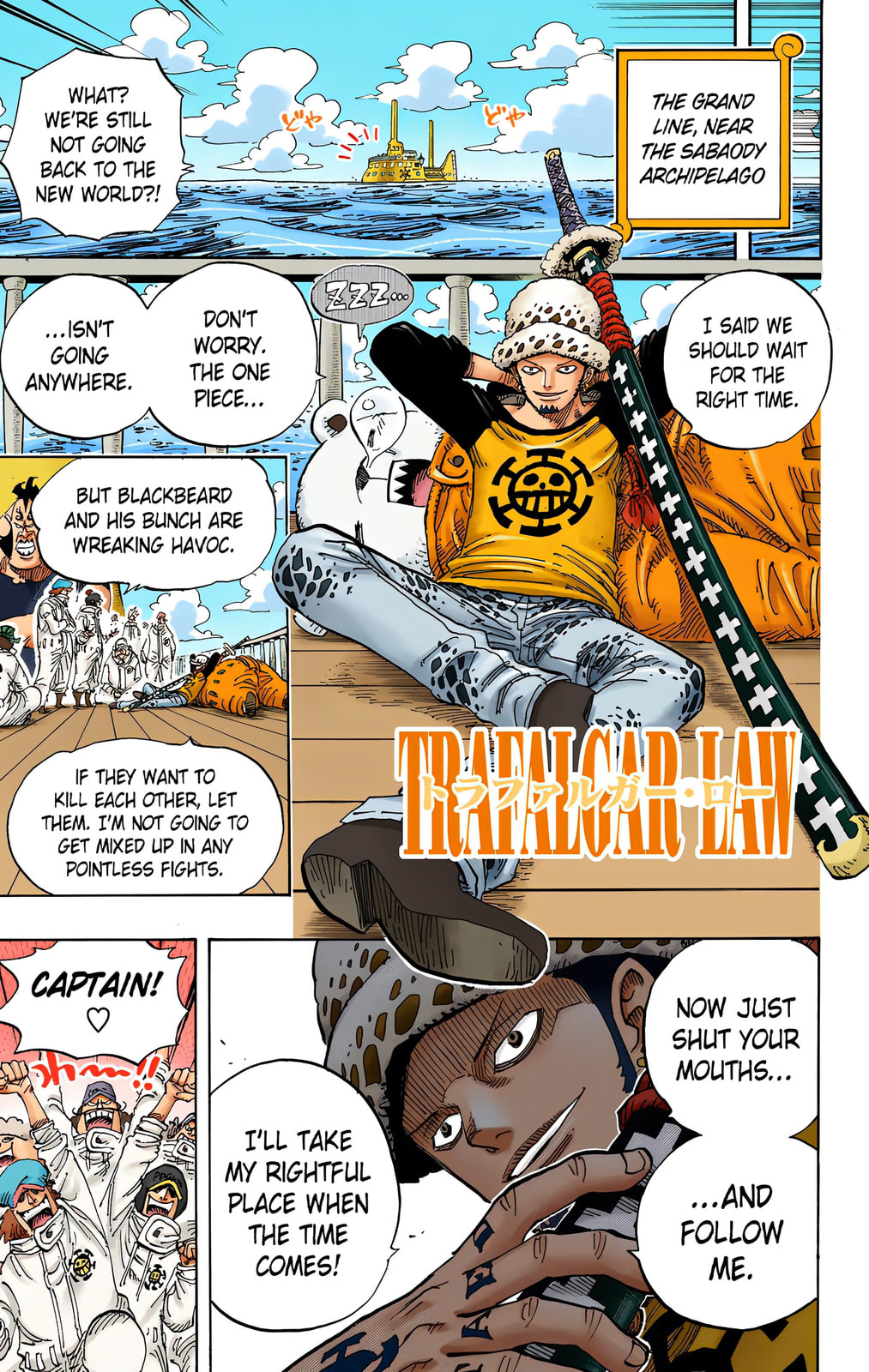 Read One Piece (Colored) chapter 595 image 2 on Lezhin