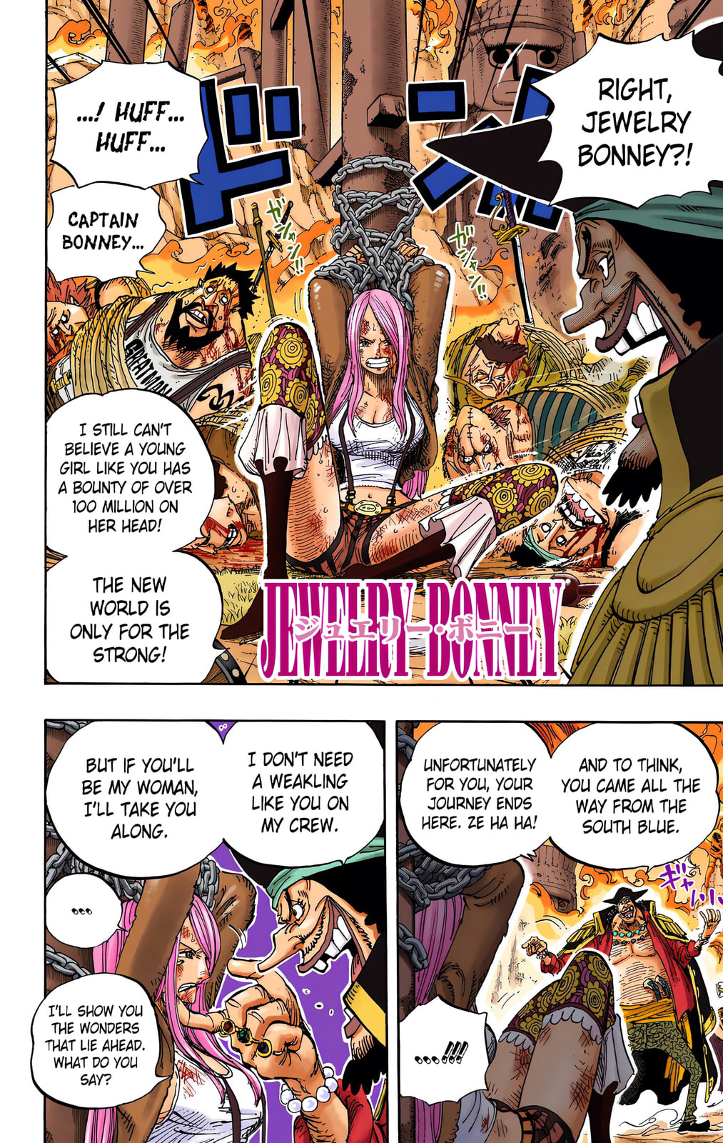Read One Piece (Colored) chapter 595 image 6 on Lezhin