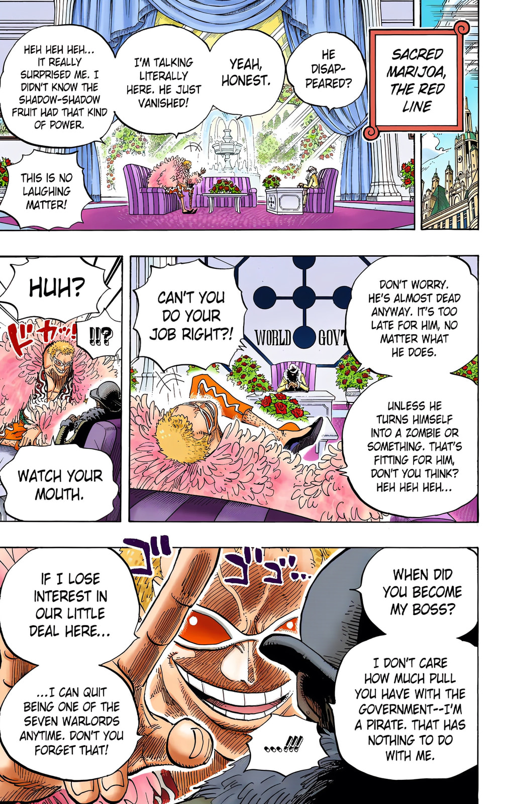 Read One Piece (Colored) chapter 595 image 9 on Lezhin