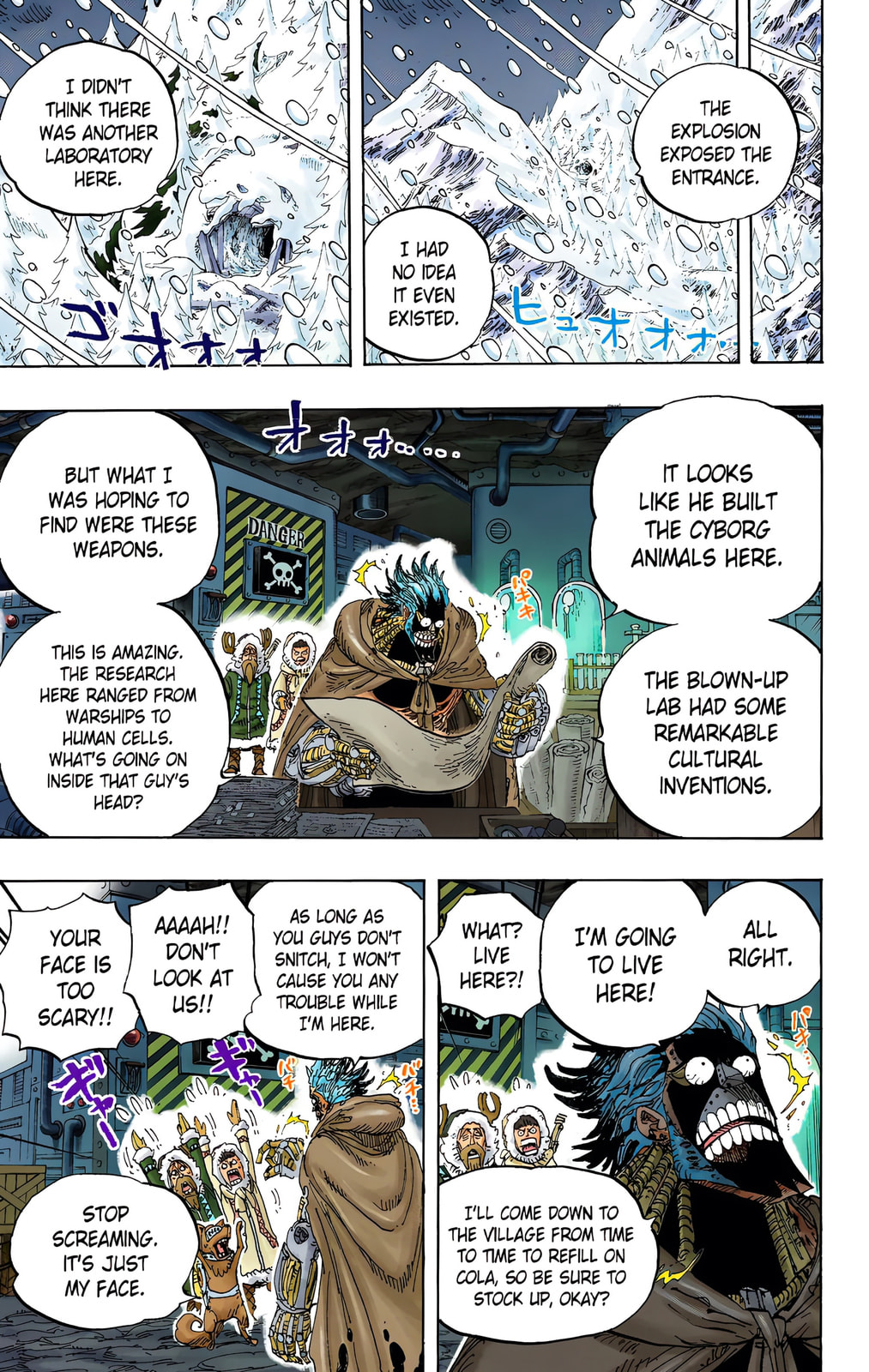 Read One Piece (Colored) chapter 596 image 12 on Lezhin
